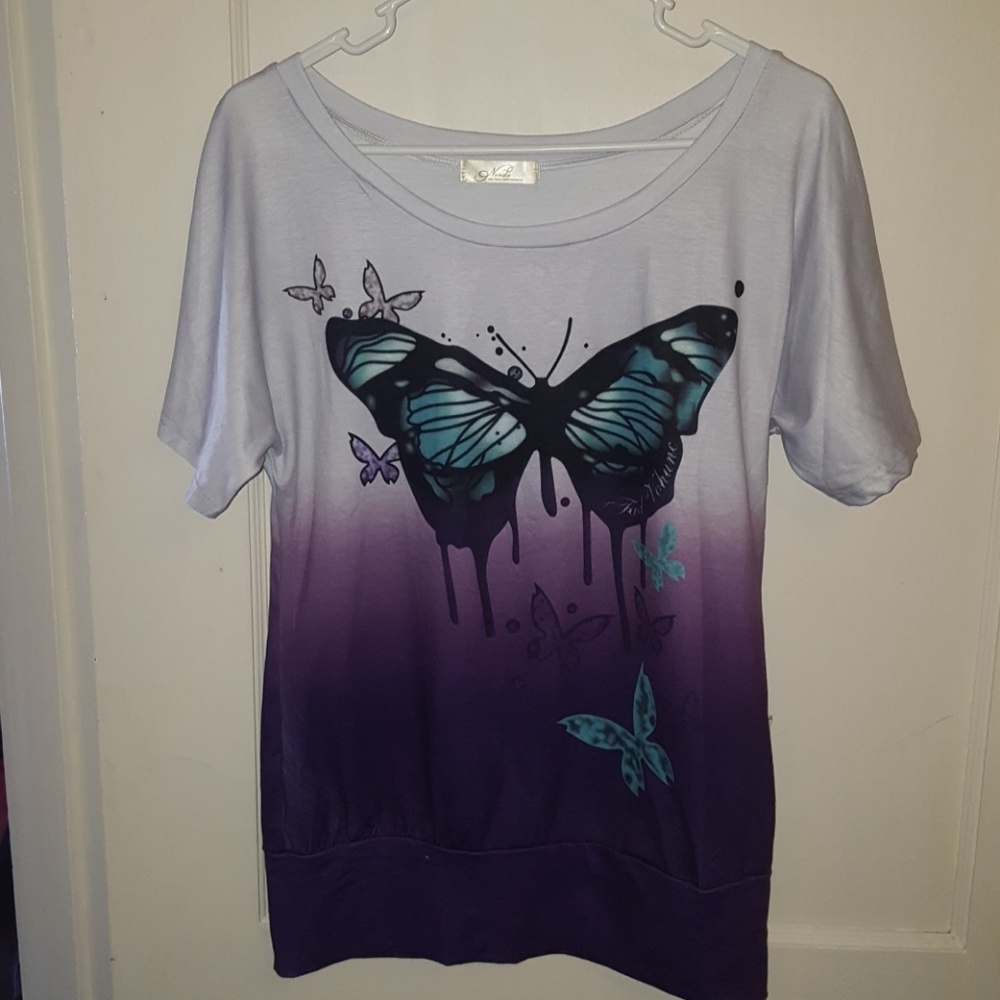 🦉🦉🦉Ombre purple shirt for @brendax5